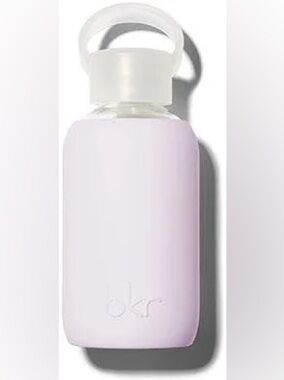 bkr LALA Teeny 8oz Glass Water Bottle with Silicone Sleeve 250mL
